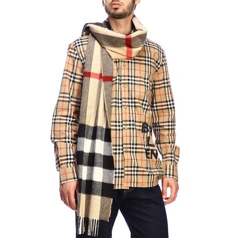 sciarpe burberry uomo outlet